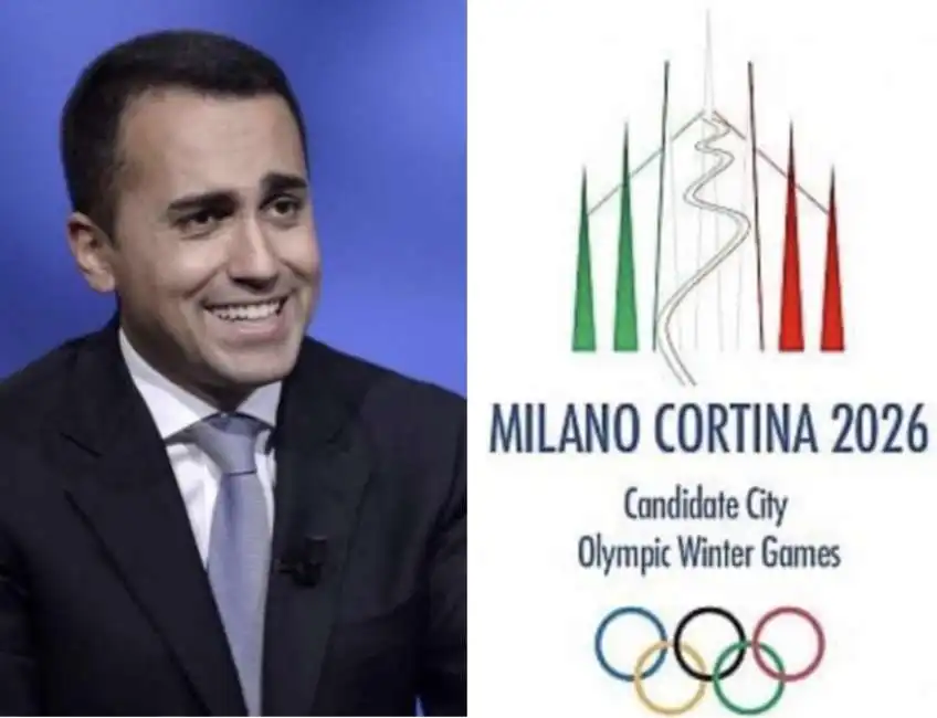 luigi di maio olimpiadi milano cortin