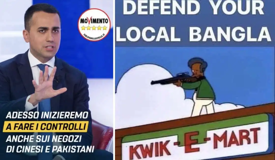 luigi di maio pakistani negozi apu