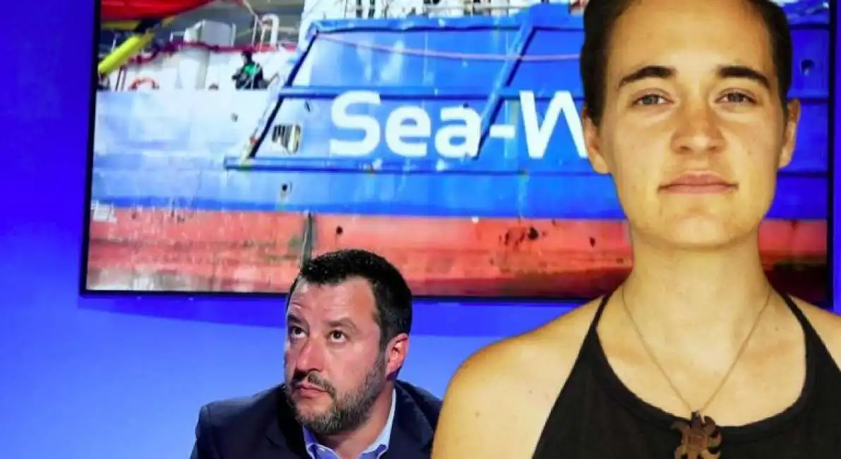 sea watch carola rackete matteo salvini