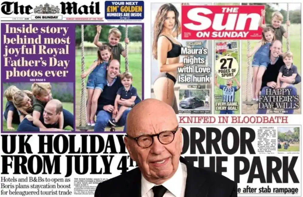 daily mail on sunday the sun rupert murdoch