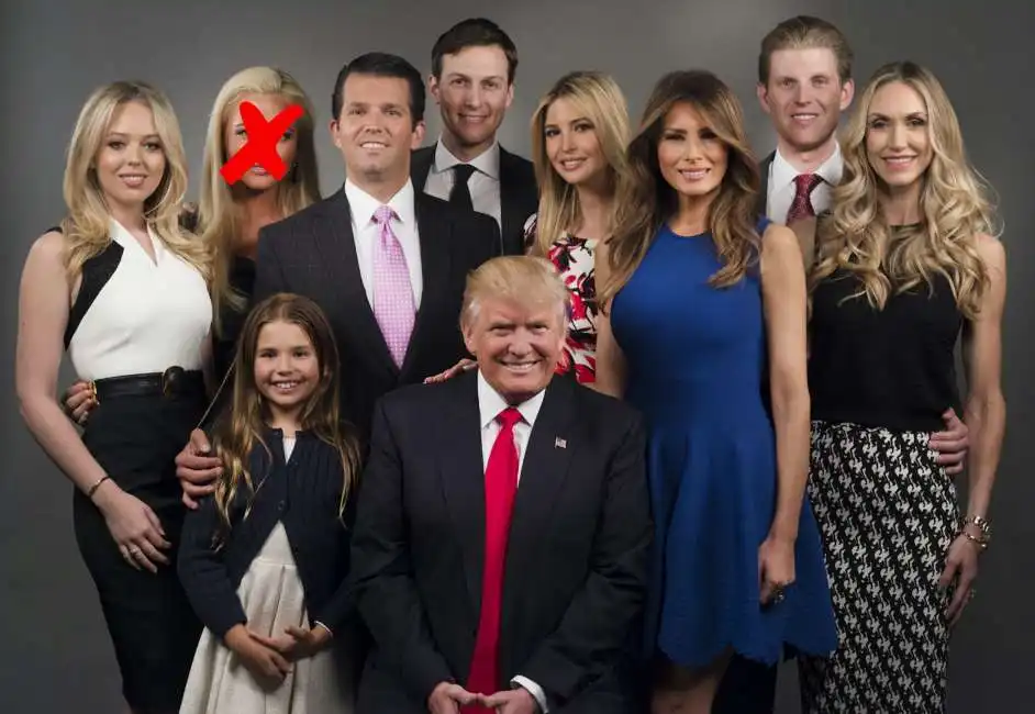 donald trump famiglia