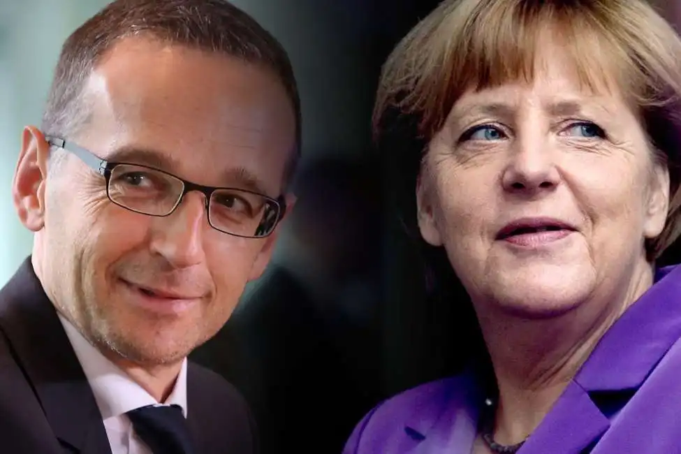 heiko maas angela merkel