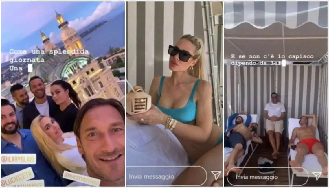 ilary e francesco totti a montecarlo-1