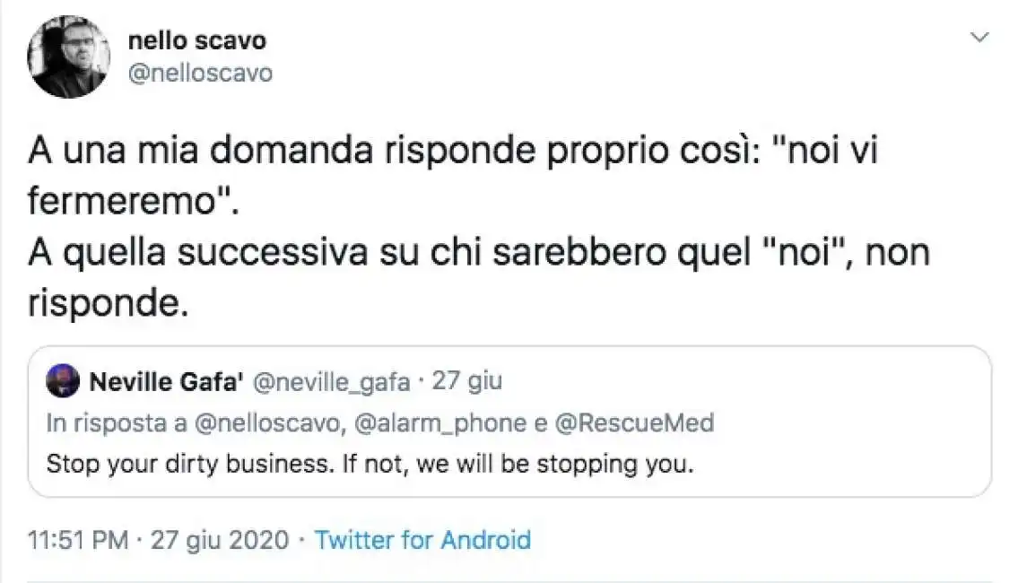 nello scavo