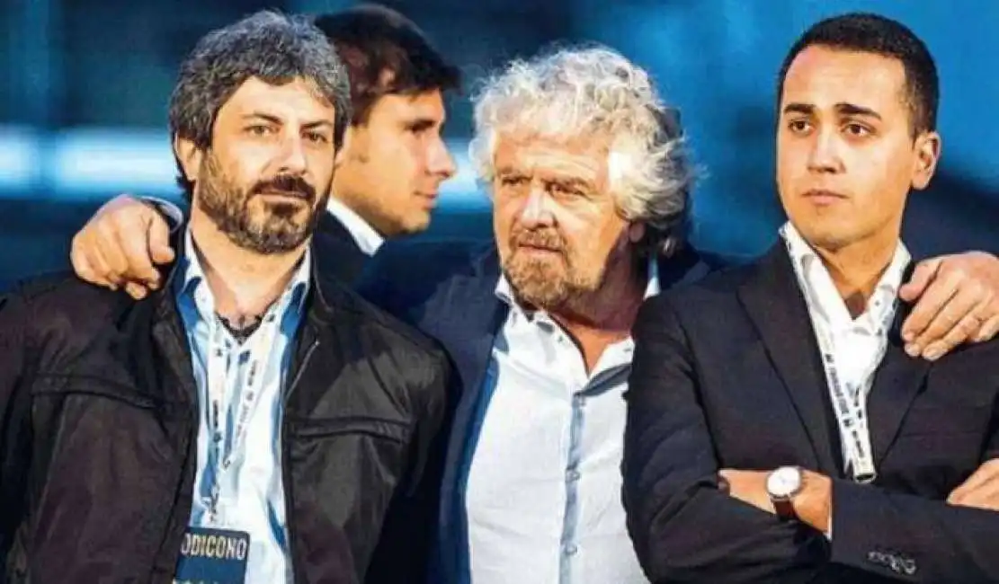 roberto fico beppe grillo luigi di maio alessandro di battista