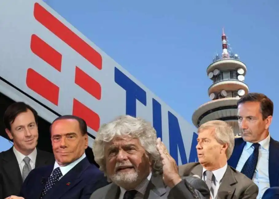 tim grillo berlusconi bollore 