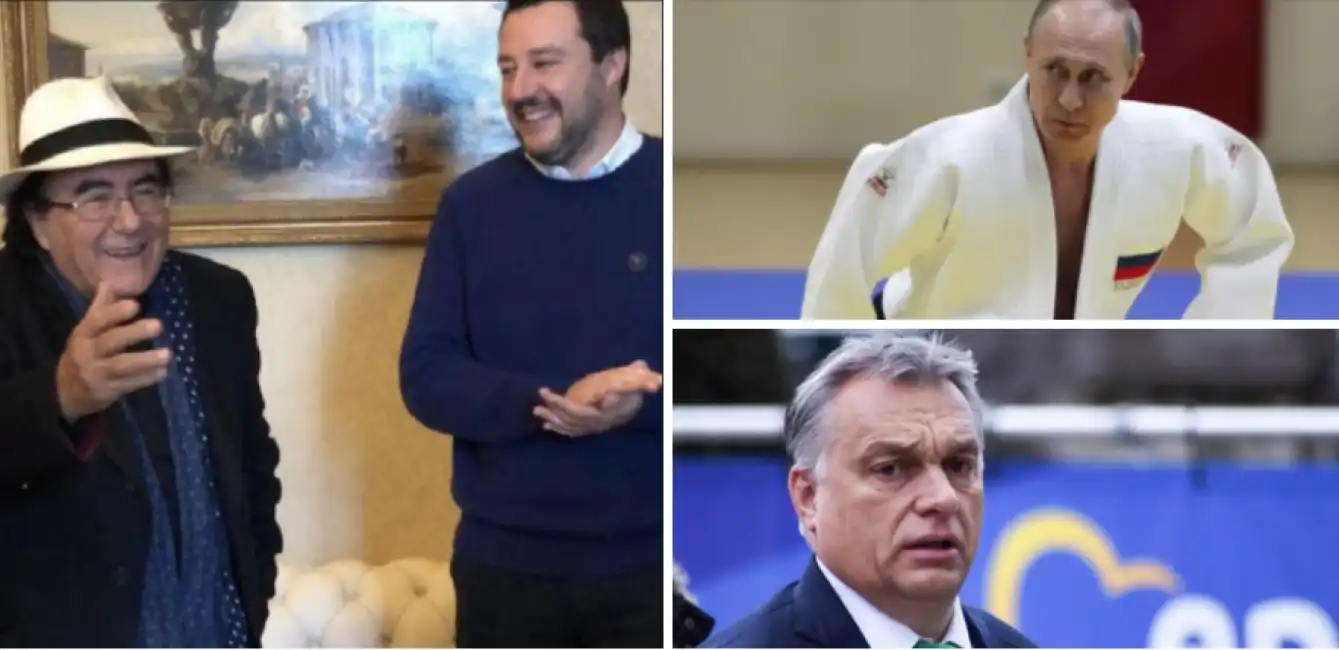 al bano putin salvini