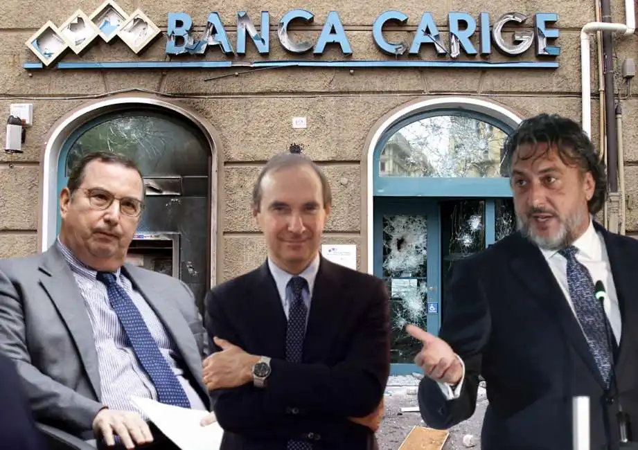 banca carige carlo cimbri giuseppe castagna guido bastianini