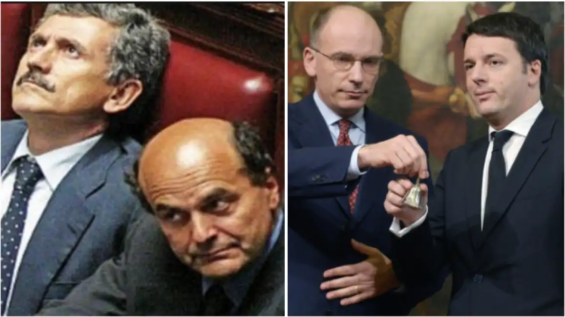 d'alema bersani letta renzi