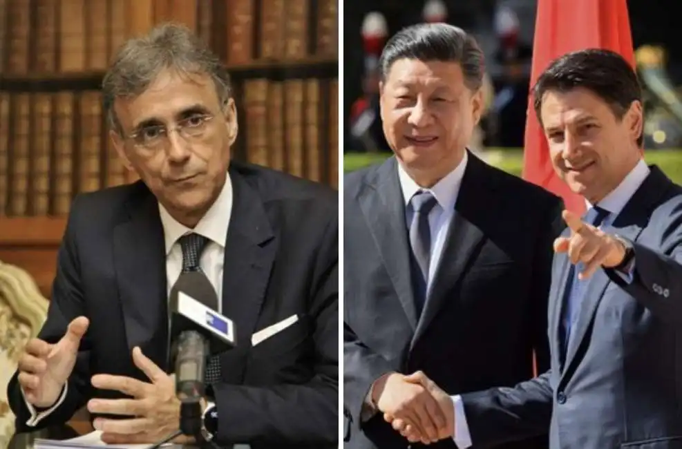 ettore sequi giuseppe conte xi jinping 