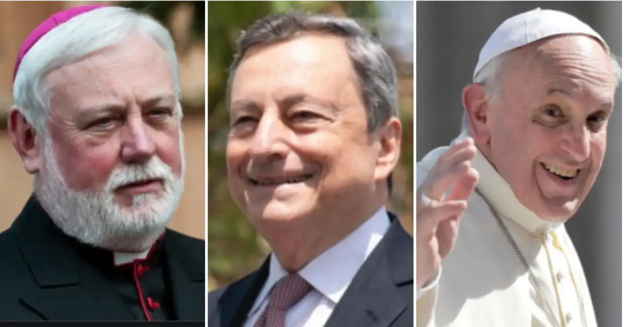 gallagher draghi bergoglio