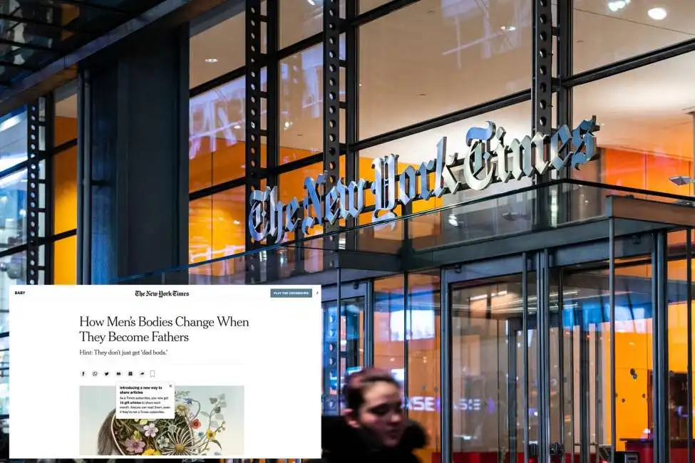 la sede del new york times