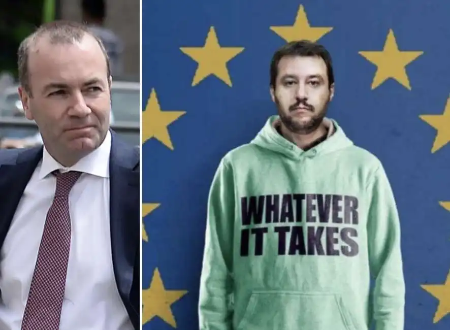 manfred weber matteo salvini