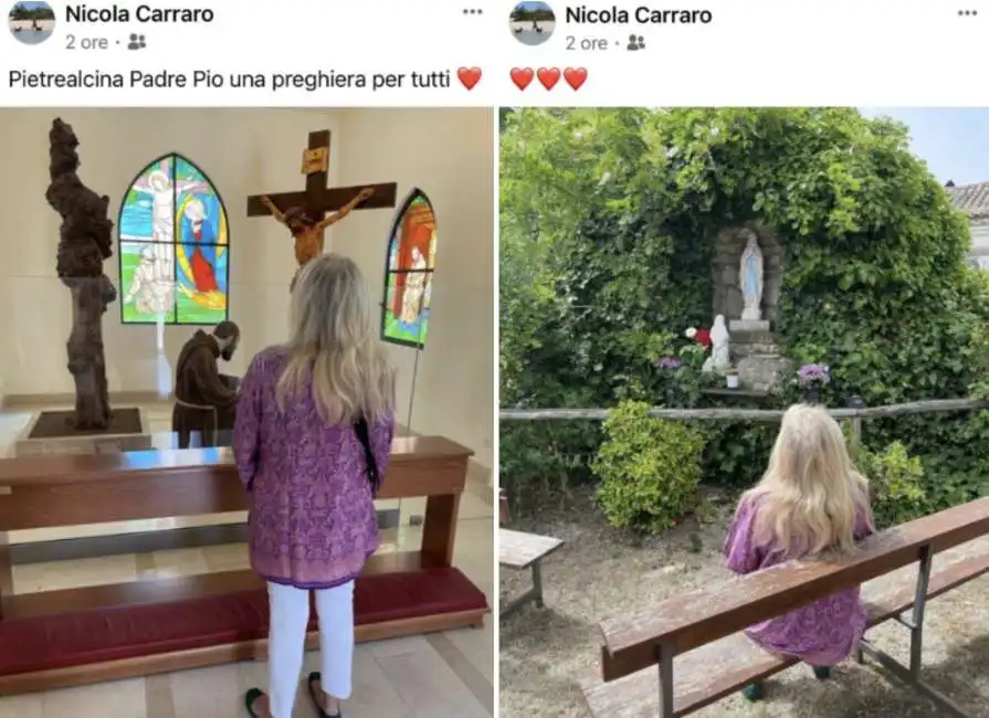 mara venier pietrelcina padre pio