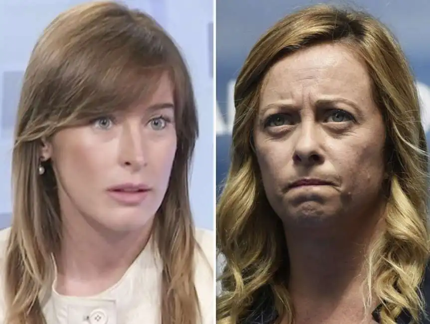 maria elena boschi giorgia meloni