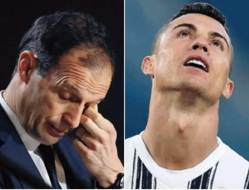 massimiliano allegri cristiano ronaldo