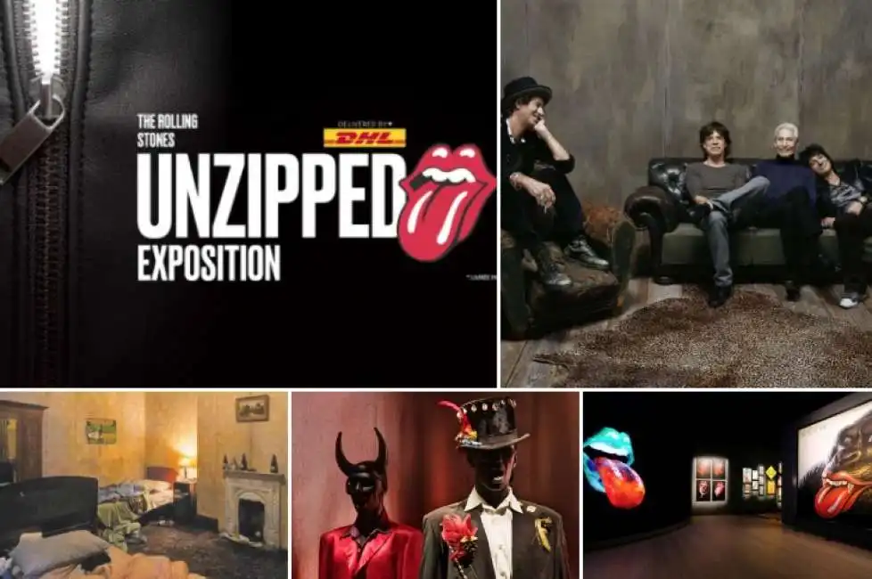 mostra rolling stones unzipped