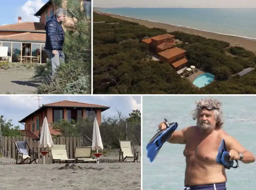 villa corallina beppe grillo marina di bibbona 