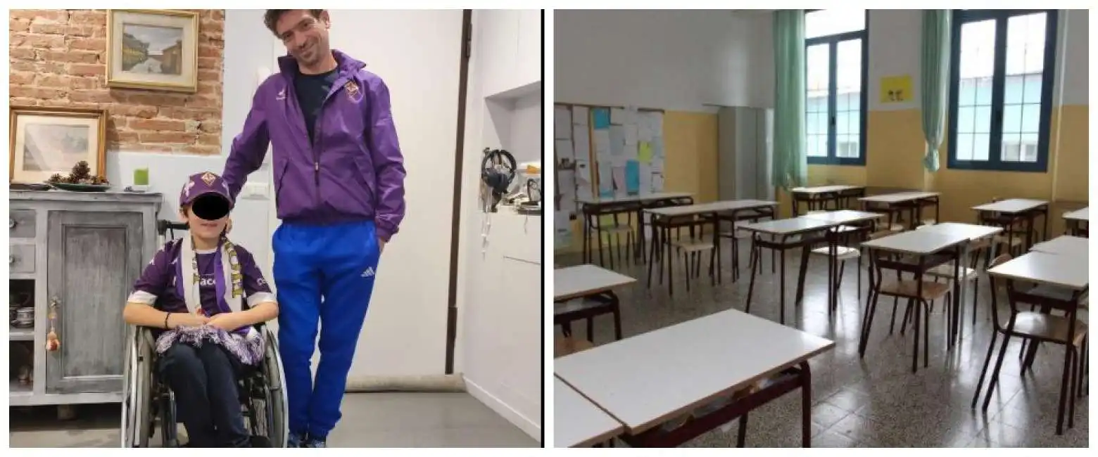 cosimo, 9 anni big disabile firenze scuola gita