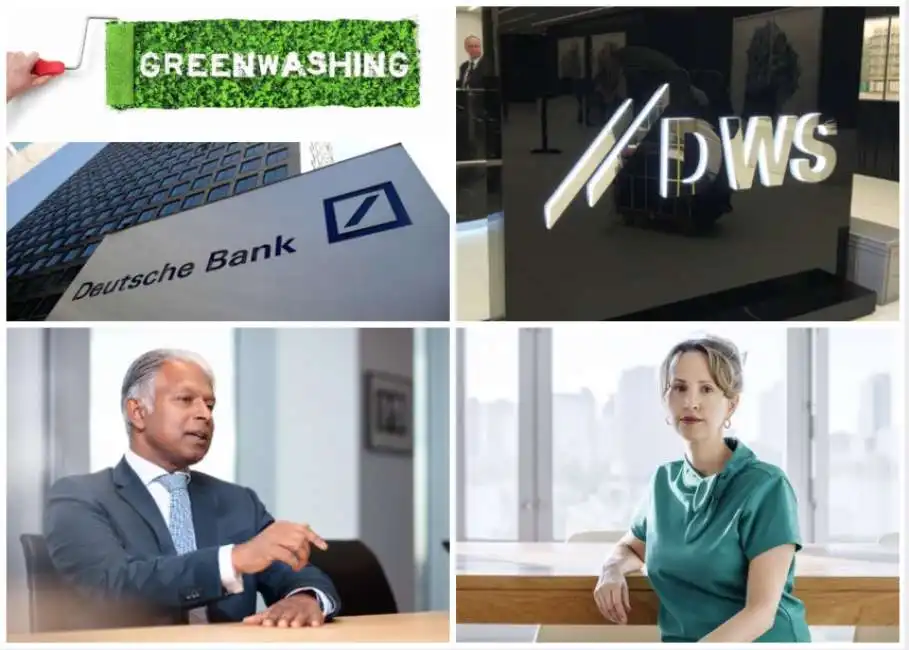 dws greenwashing asoka woehrmann deutsche bank fixler