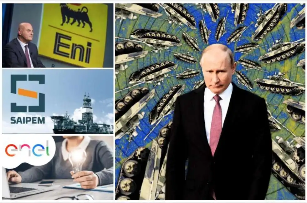 eni enel saipem guerra russia putin