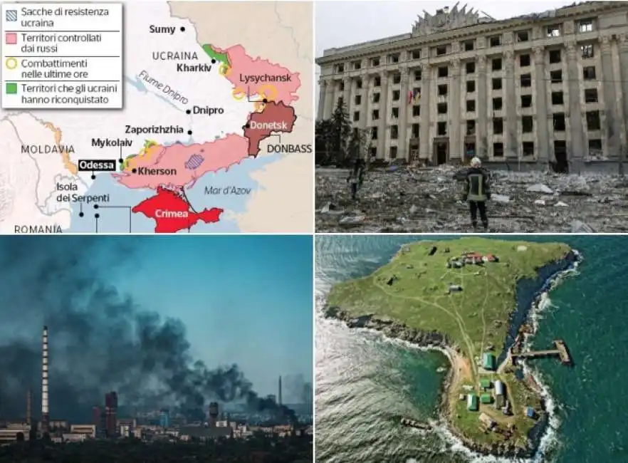 guerra ucraina kharkiv severodonetsk isola dei serpenti 