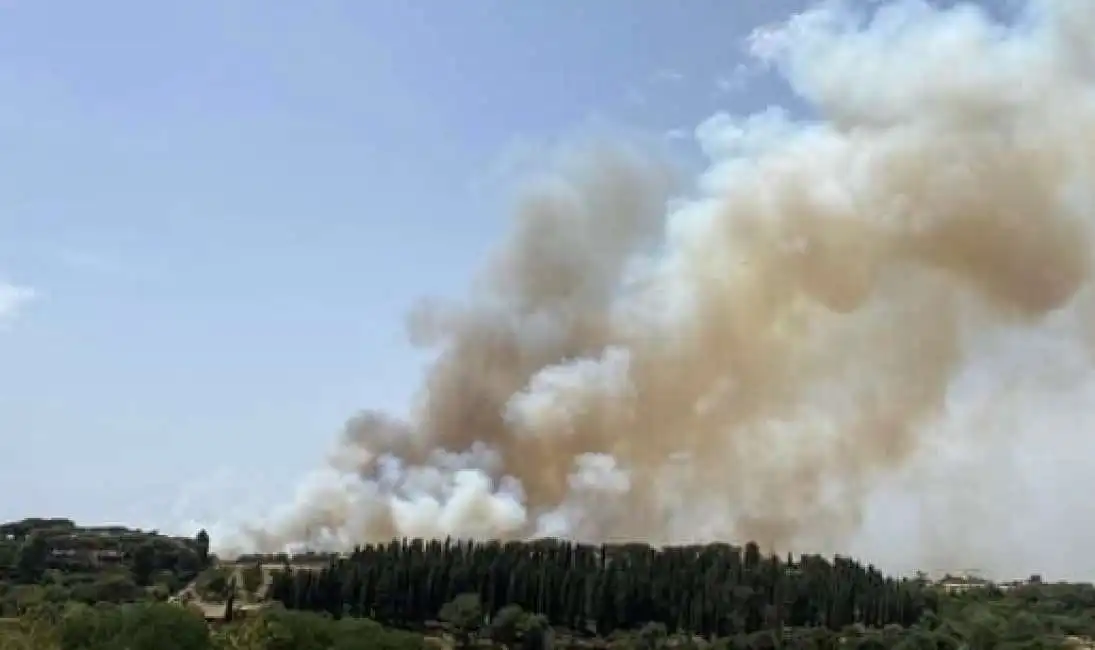 incendio aurelia roma