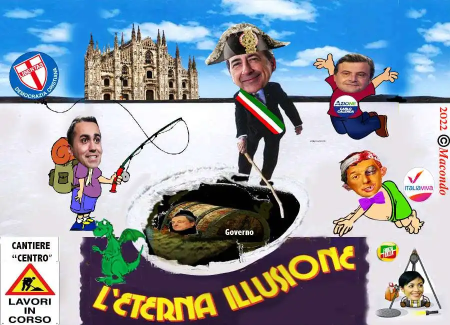 luigi di maio carlo calenda beppe sala matteo renzi mara carfagna