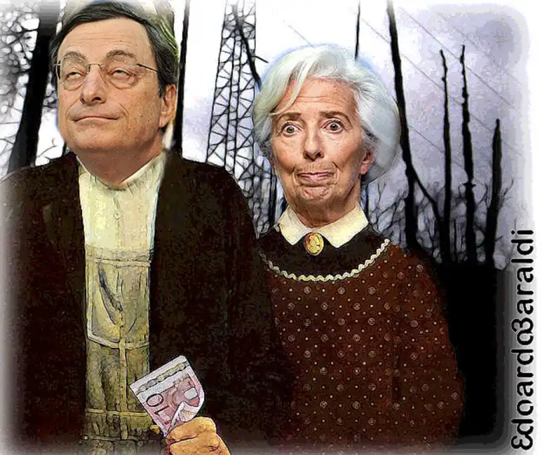 mario draghi christine lagarde