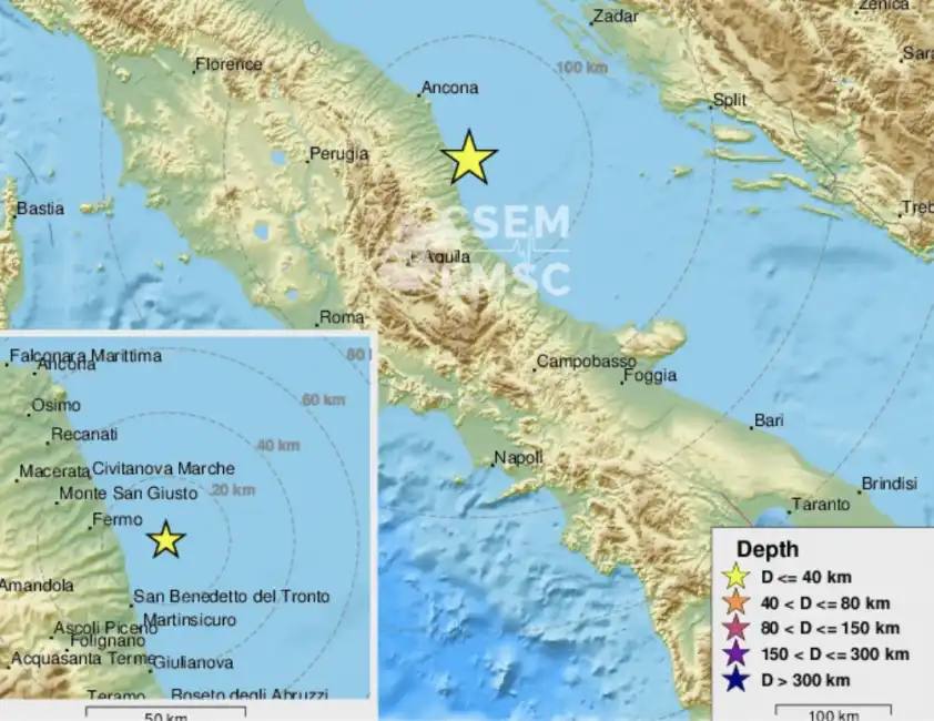 terremoto san benedetto del tronto ascoli piceno 