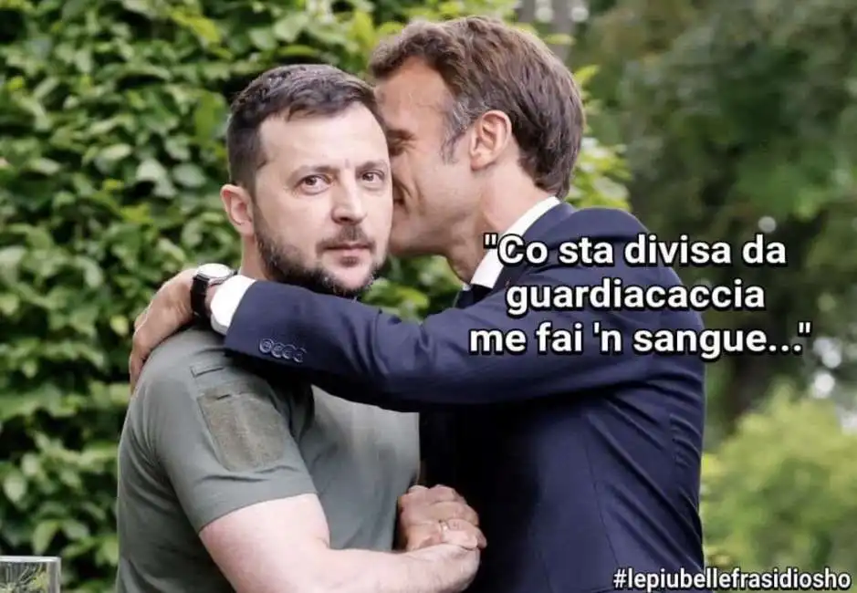 volodymyr zelensky emmanuel macron 