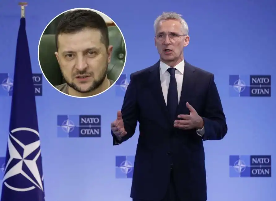 volodymyr zelensky jens stoltenberg 