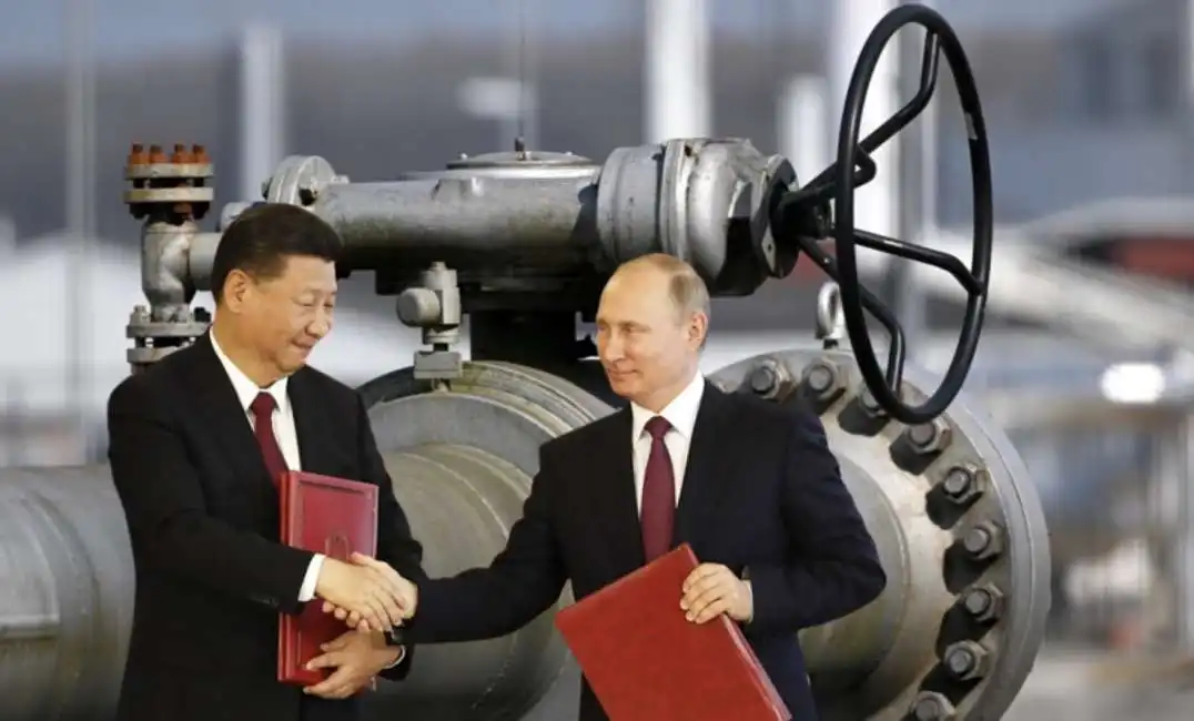 xi jinping vladimir putin gas gasdotto 