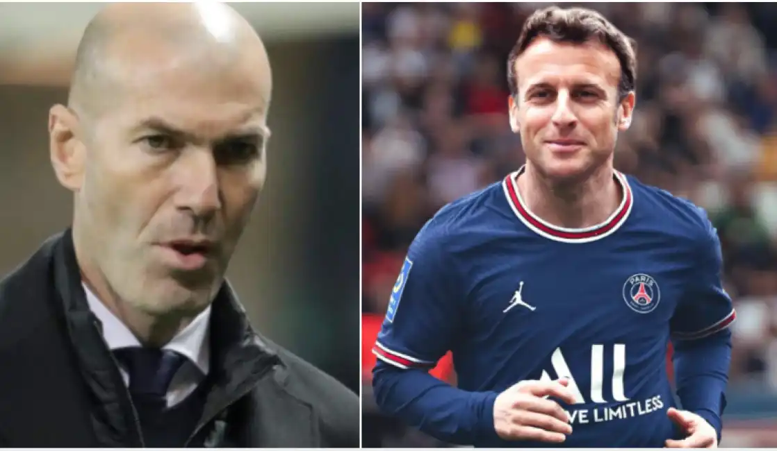 zidane macron