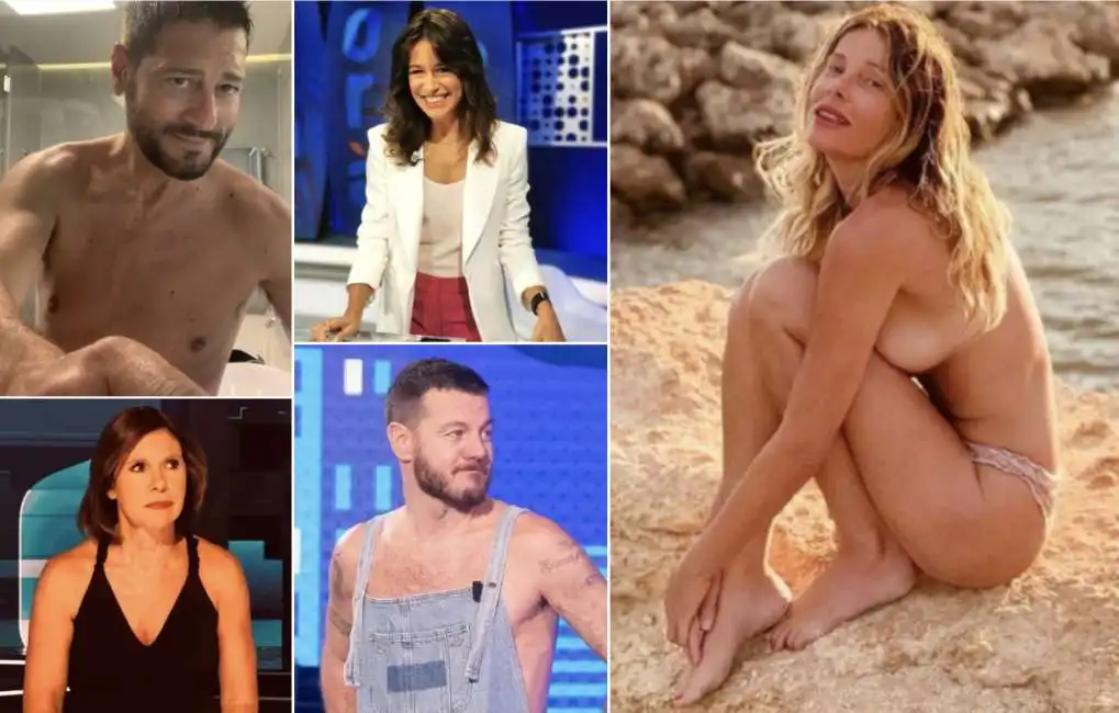 alessia marcuzzi –alessandro cattelan – enrico papi – bianca berlinguer - - sara mariani 