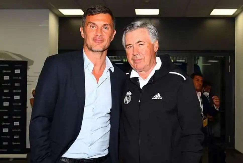 carlo ancelotti paolo maldini 