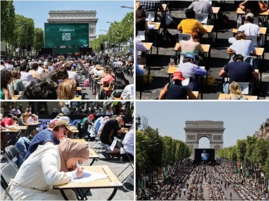 champs elysees parigi dettato