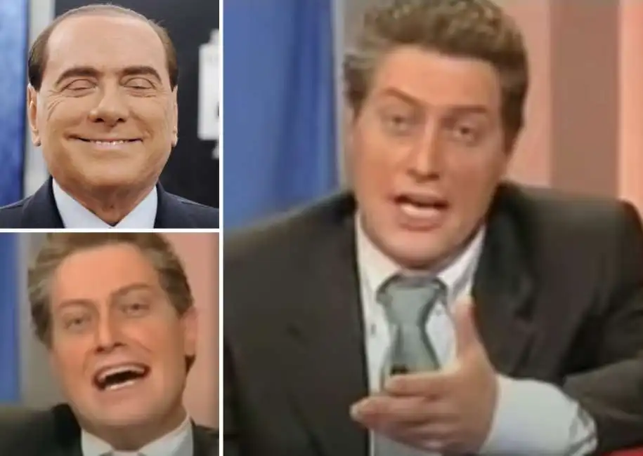 corrado guzzanti francesco rutelli silvio berlusconi 