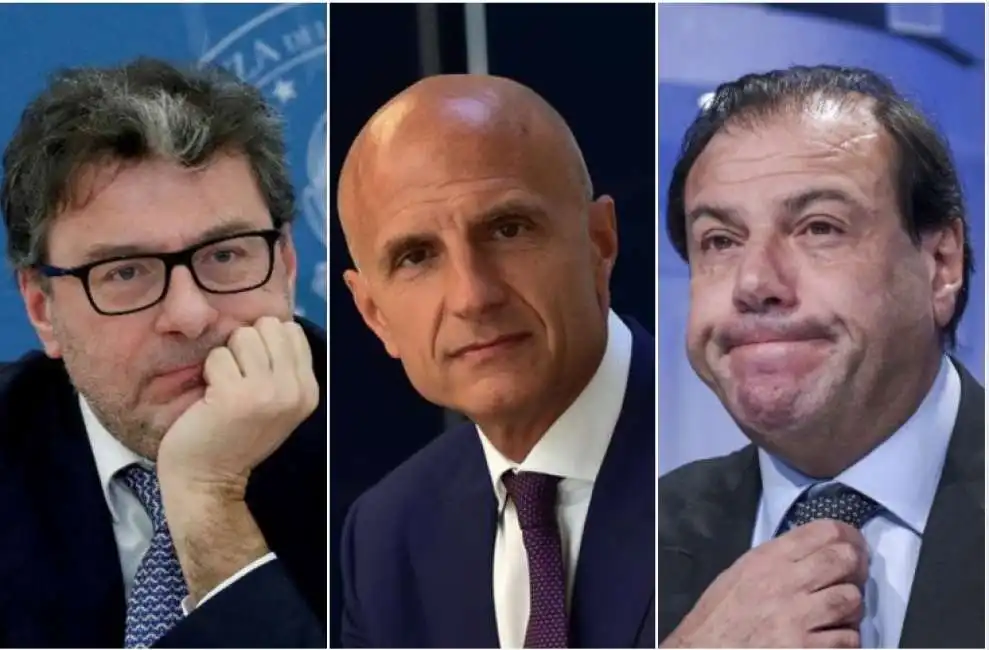 cristiano cannarsa giancarlo giorgetti maurizio leo