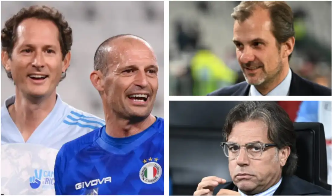 elkann allegri calvo giuntoli