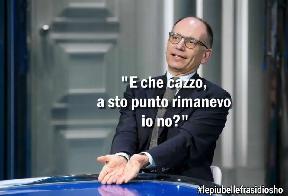 enrico letta pd frasi di osho