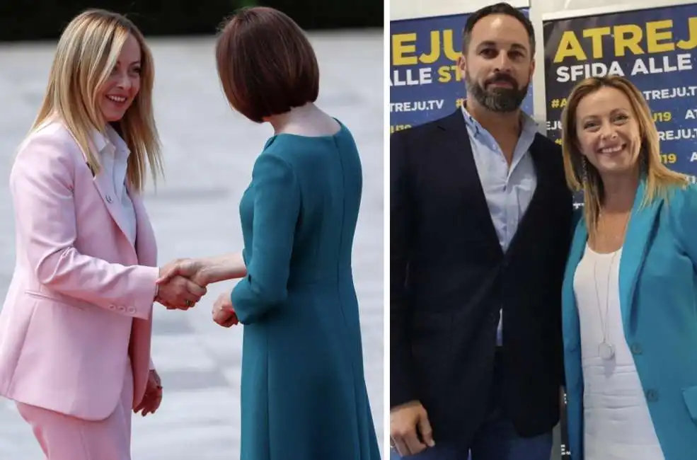 giorgia meloni maia sandu santiago abascal 