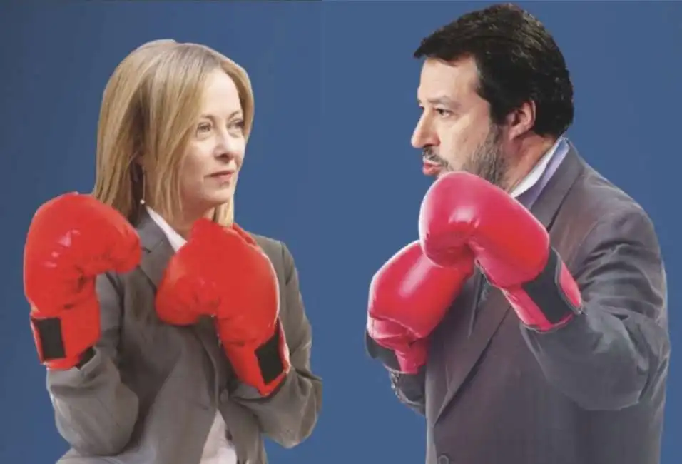 giorgia meloni matteo salvini 