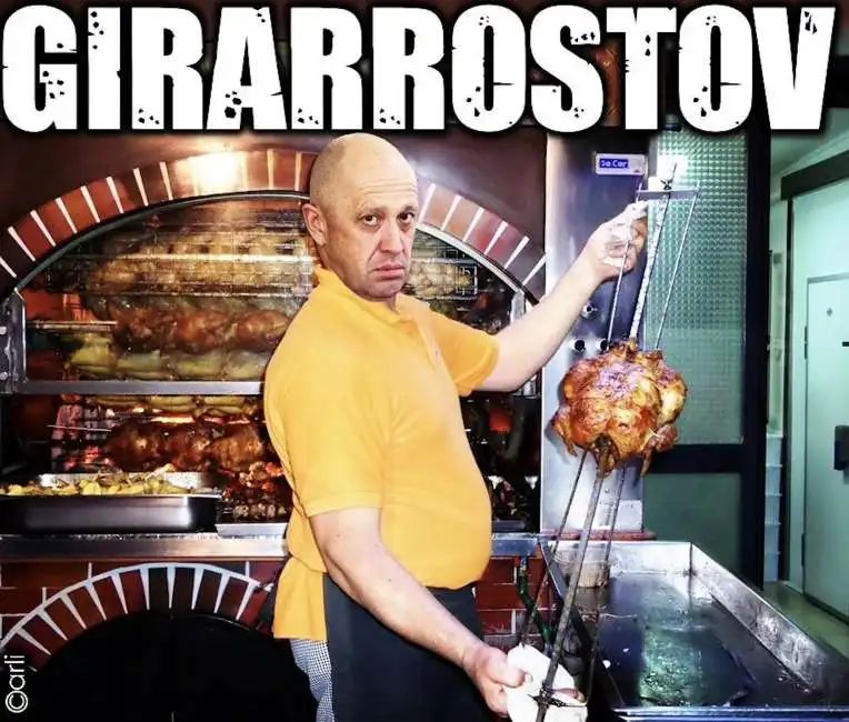 girarrostov - evgeny prigozhin meme by emiliano carli 