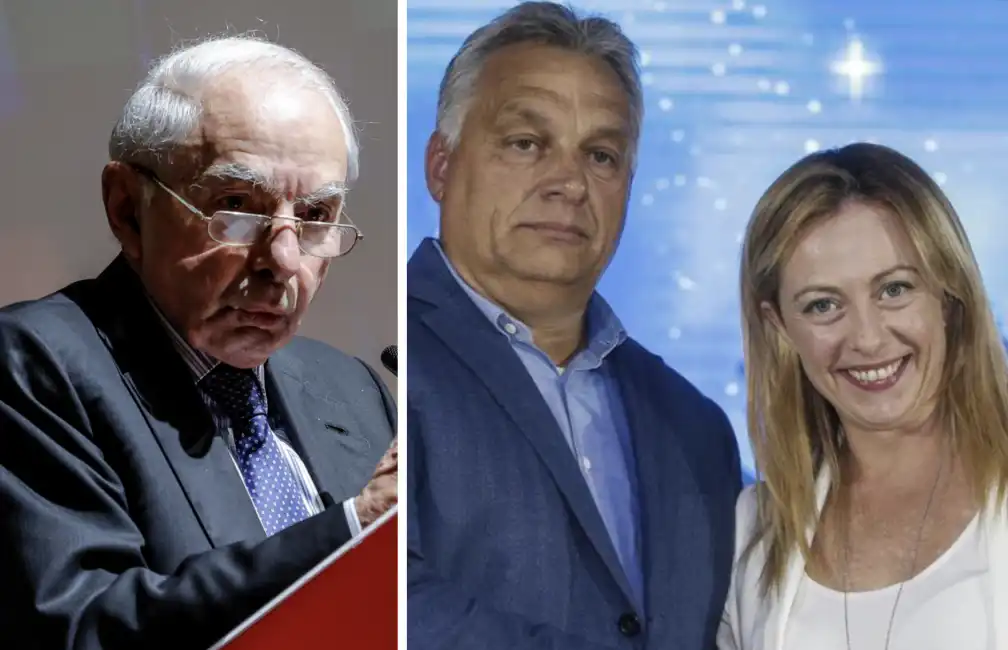 giuliano amato giorgia meloni victor orban