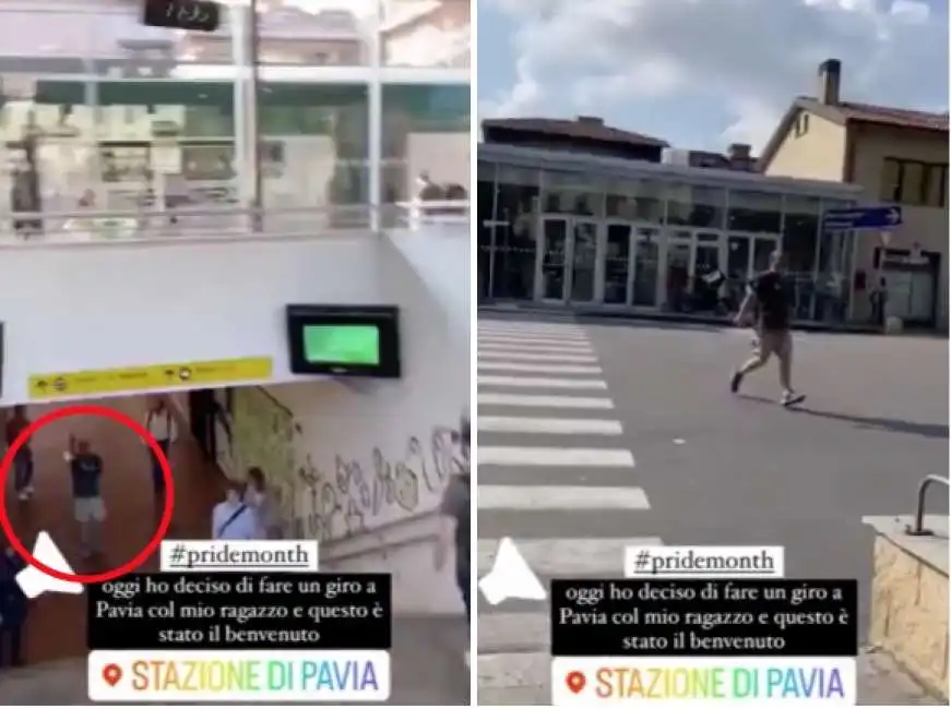 insulti omofobi a pavia 