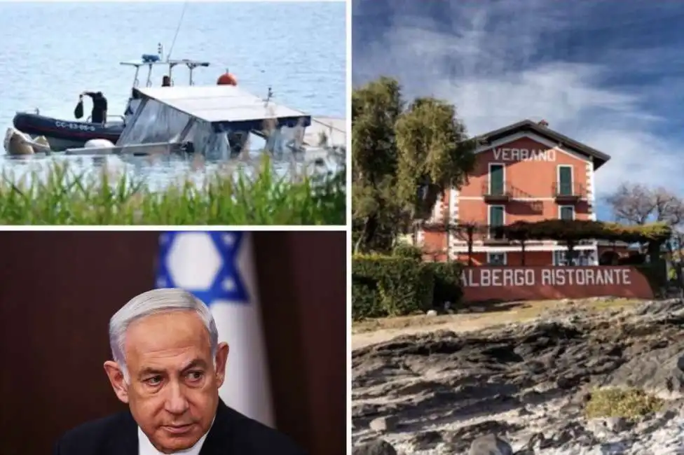 lago maggiore spie mossad servizi segreti netanyahu