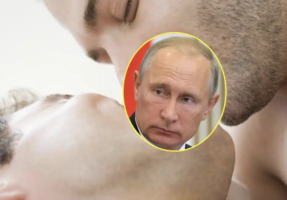 made in italy bacio gay putin