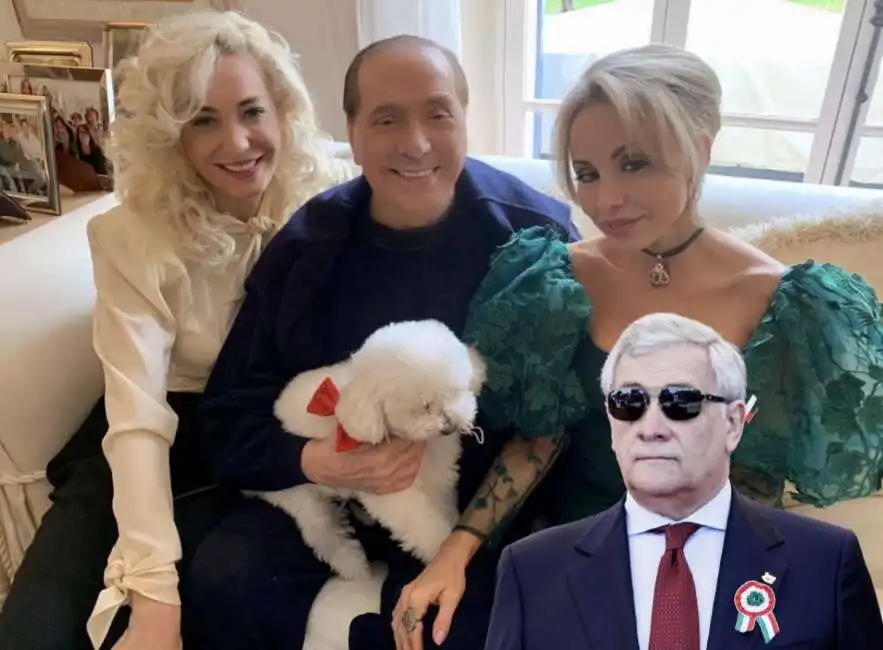 marta fascina silvio berlusconi marina antonio tajani 