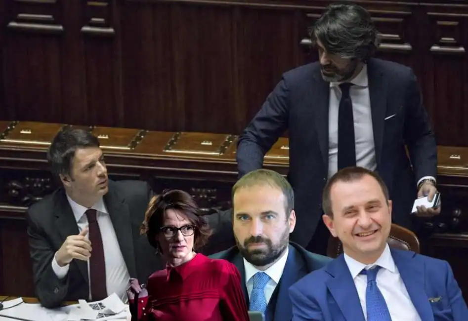 matteo renzi francesco bonifazi elena bonetti ettore rosato 